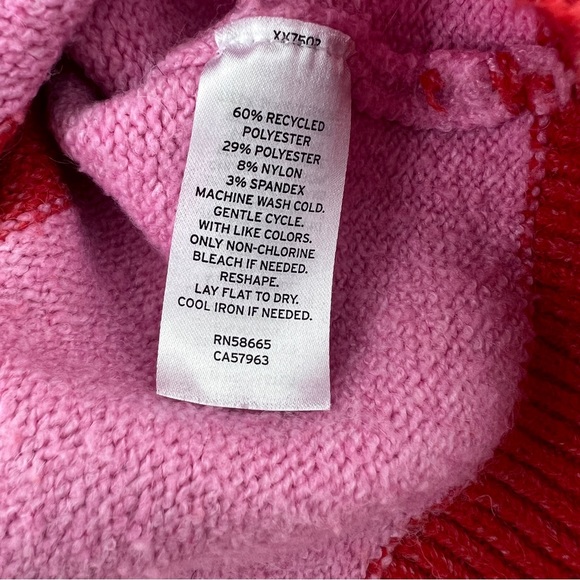 Pink and red striped sweater - Picture 7 of 7